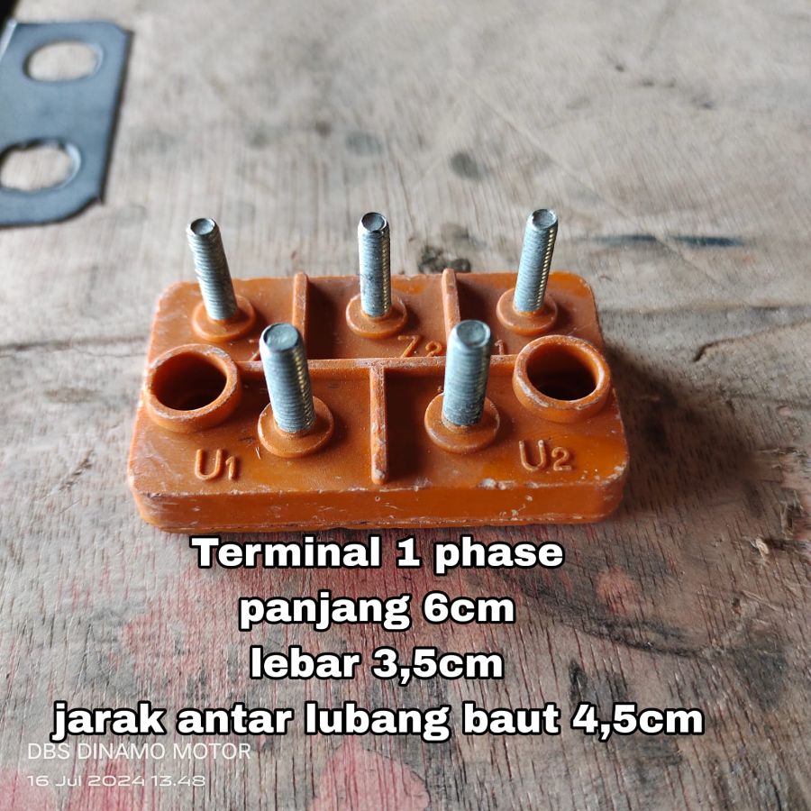 Terminal 1phase 6cm x 3,5cm