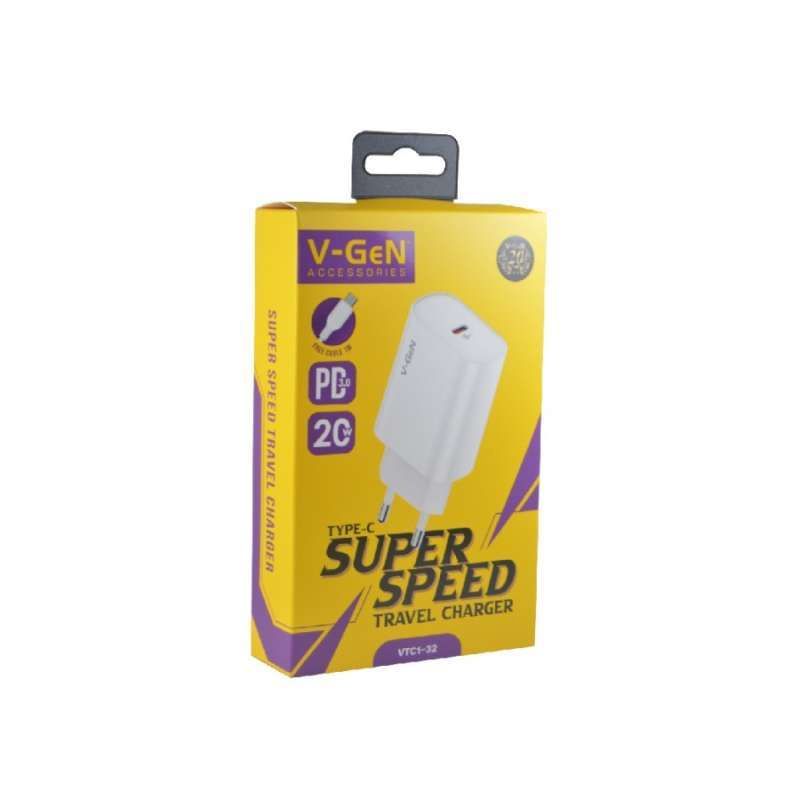 CHARGER TYPE-C FULL SET V-GEN VTC1-32