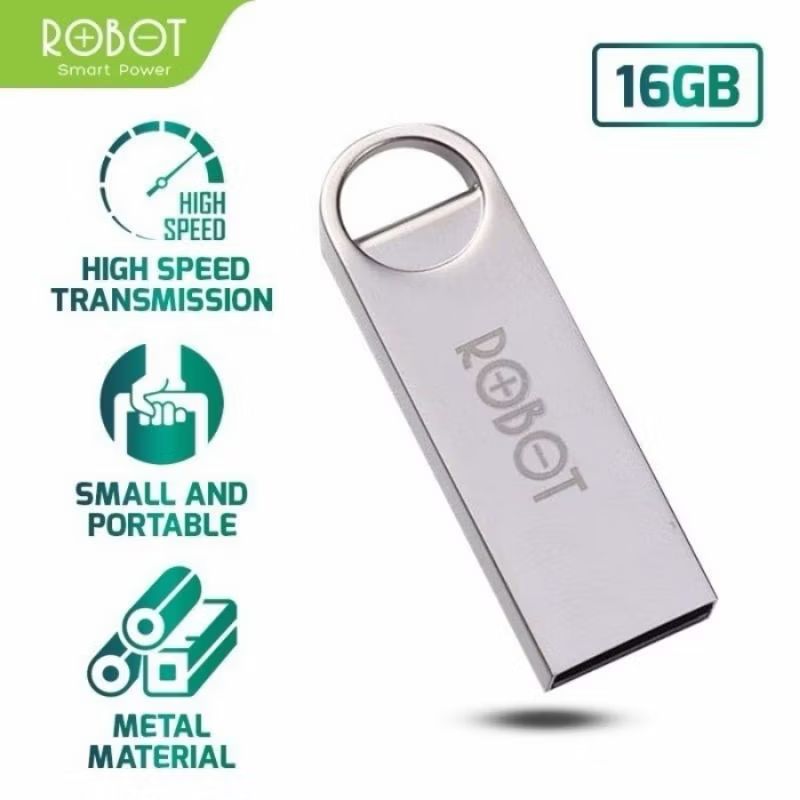 Flashdisk ROBOT 16GB METAL