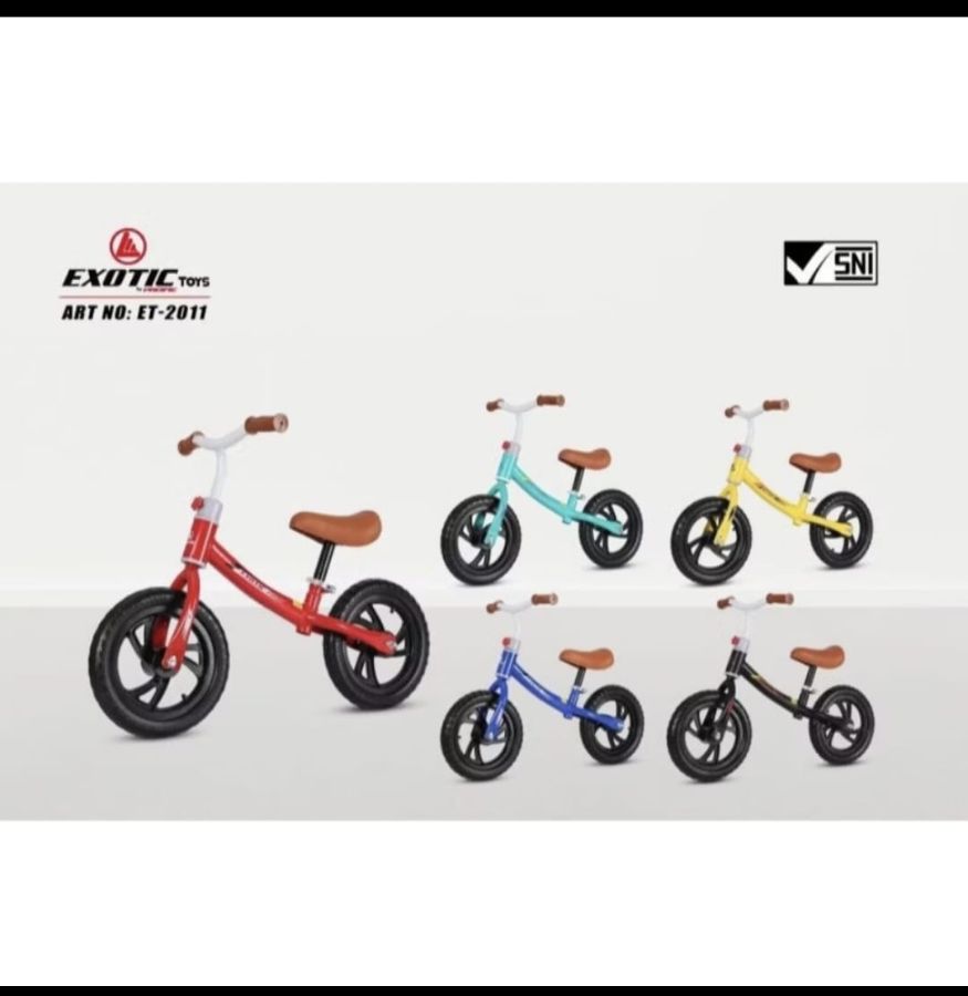 ET 2011 2015 Kuning Sepeda Push Bike Exotic Ban Eva