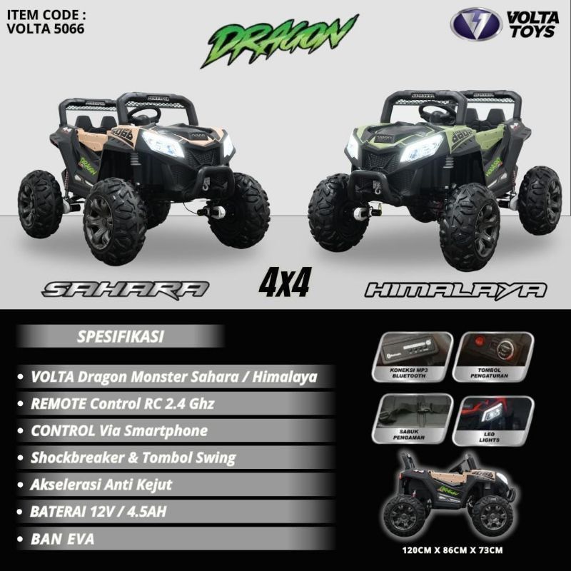 V 5066 Jeep Volta Sahara Monster Himalaya