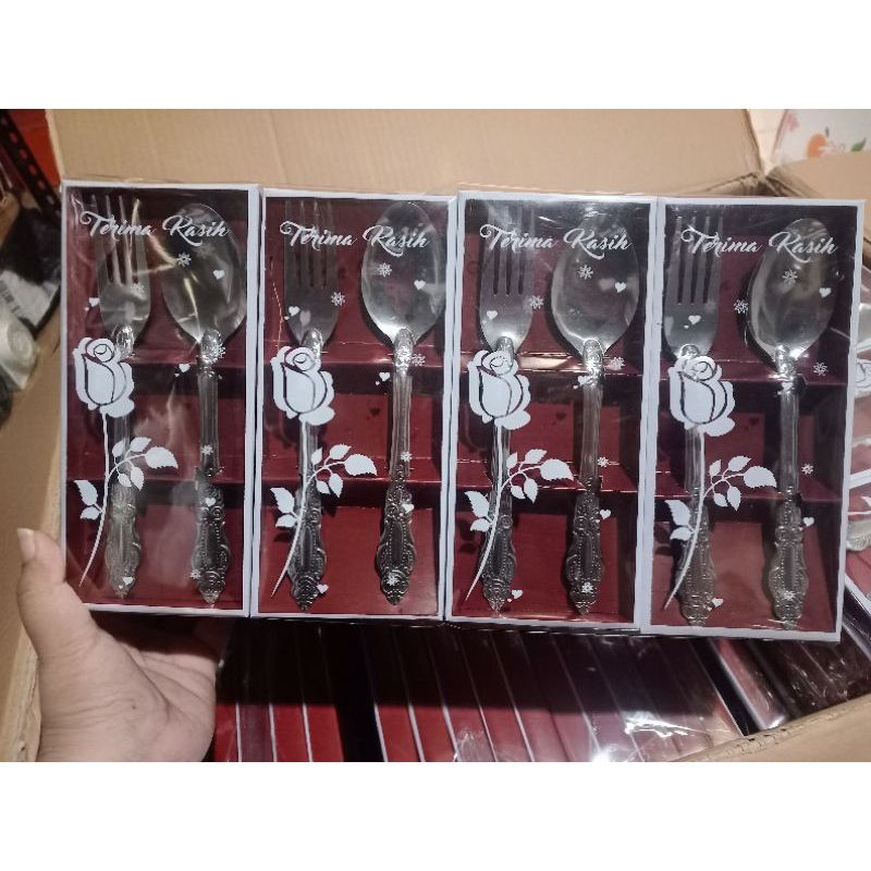 Ready Stok 20pcs Souvenir sendok wayang Best Seller