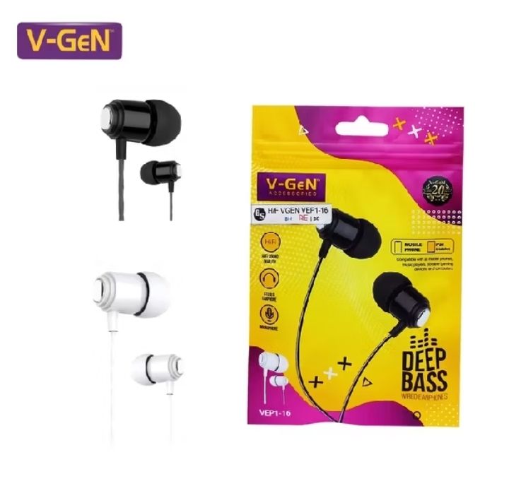 HEADSET V-GEB VEP1-16