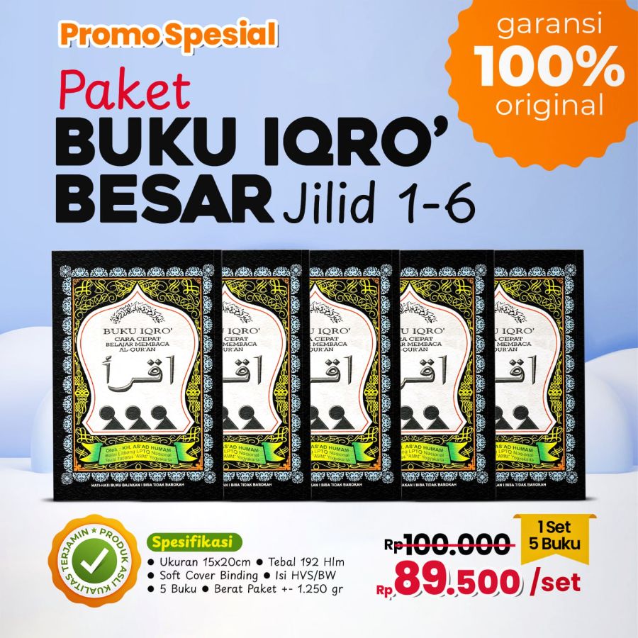Iqro Besar Paket 5