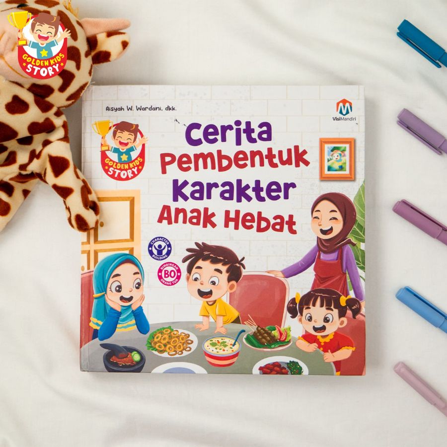 Cerita Pembentuk Karakter Anak Hebat Boardbook 1 pcs