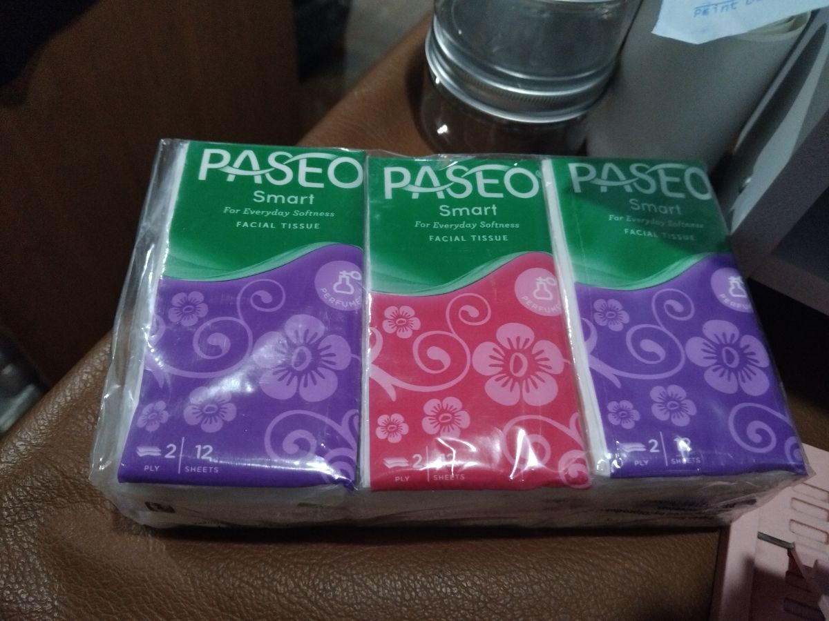 Paseo hanky kecil isi 6