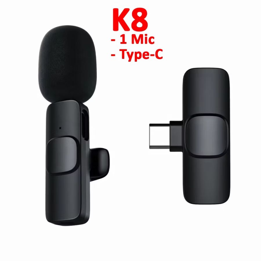 Microphone Wireless Clip On 1 Mic