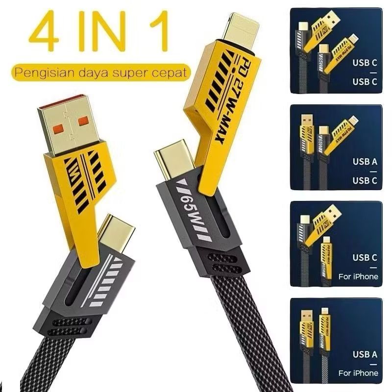 KD Fast Charging 4 In 1
