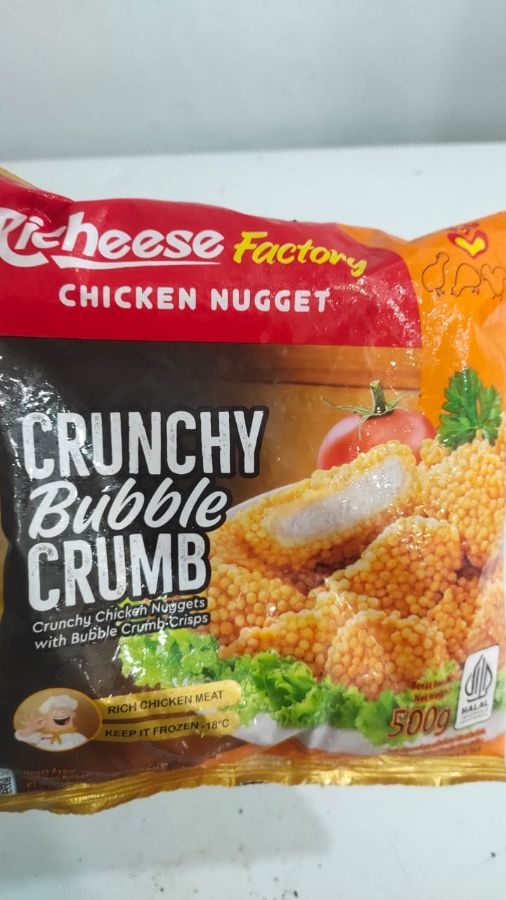 Richeese Chicken Nugget Crunchy Bubble Crumb
