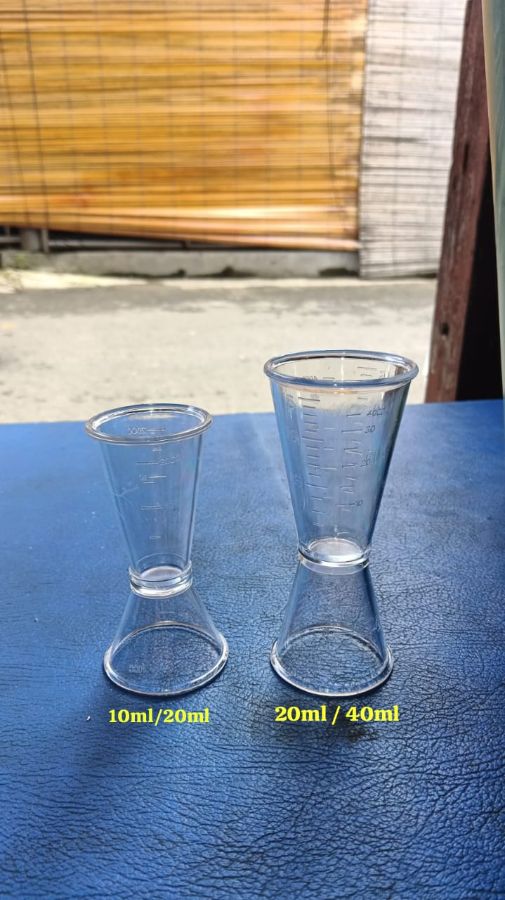 Gelas takar 10ml / 20ml 