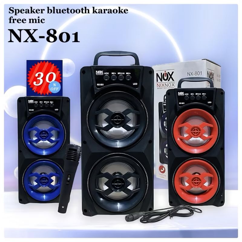 Speaker Blouthoot Karoauke NX-801 Free Mic