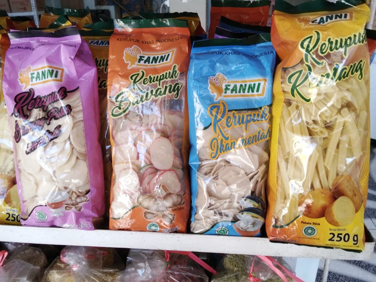 Kerupuk Fanni 250gr all variant