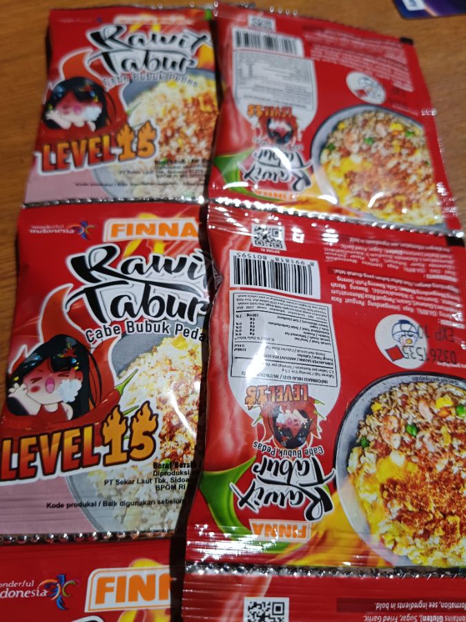 Finna Rawit Tabur 6gr (Renceng isi 12)
