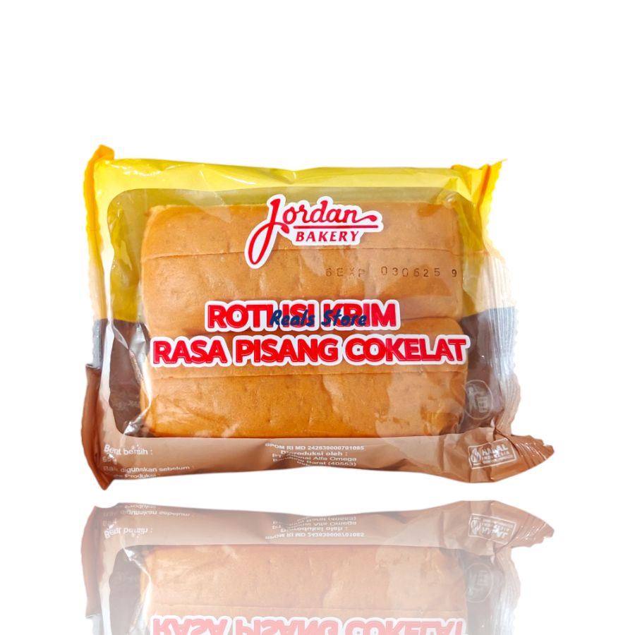 Jordan Roti Krim Pisang Cokelat
