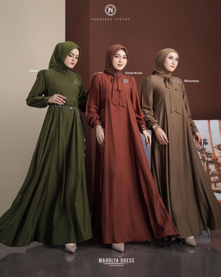 MAHOLYA DRESS BY NADHEERA