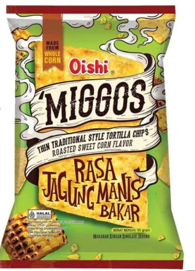 Oishi Miggos Jagung Manis 140gr