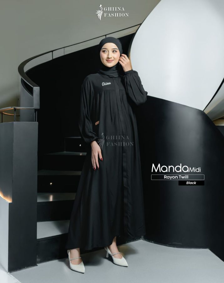 MANDA MIDI DRESS BY GHINA