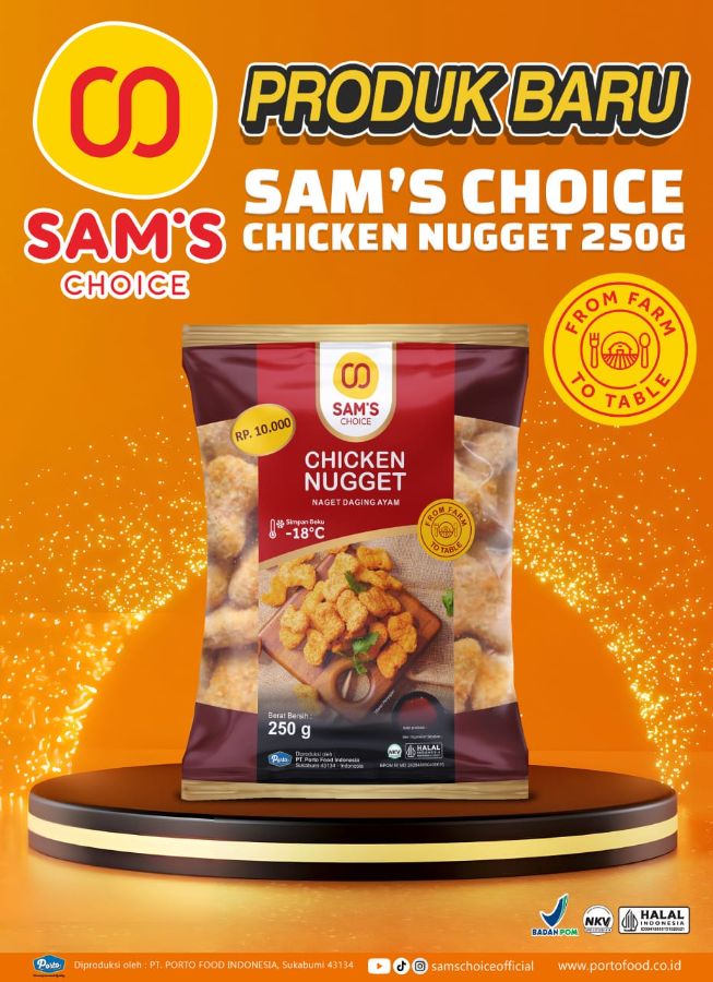 Sams Choice Nugget 250gr
