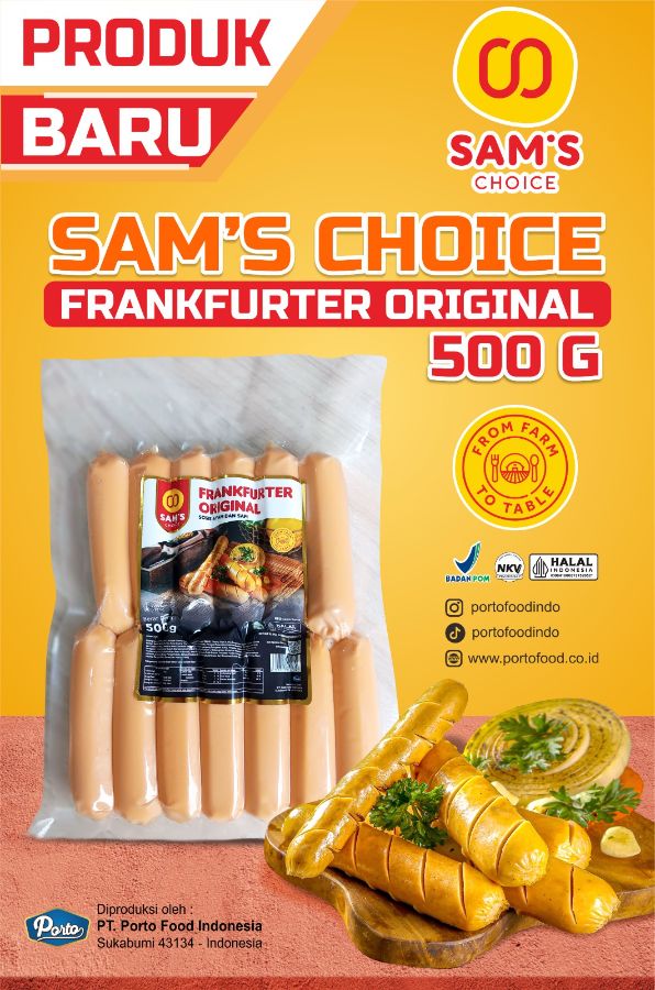 Sams Choice Frankfurter 500gr