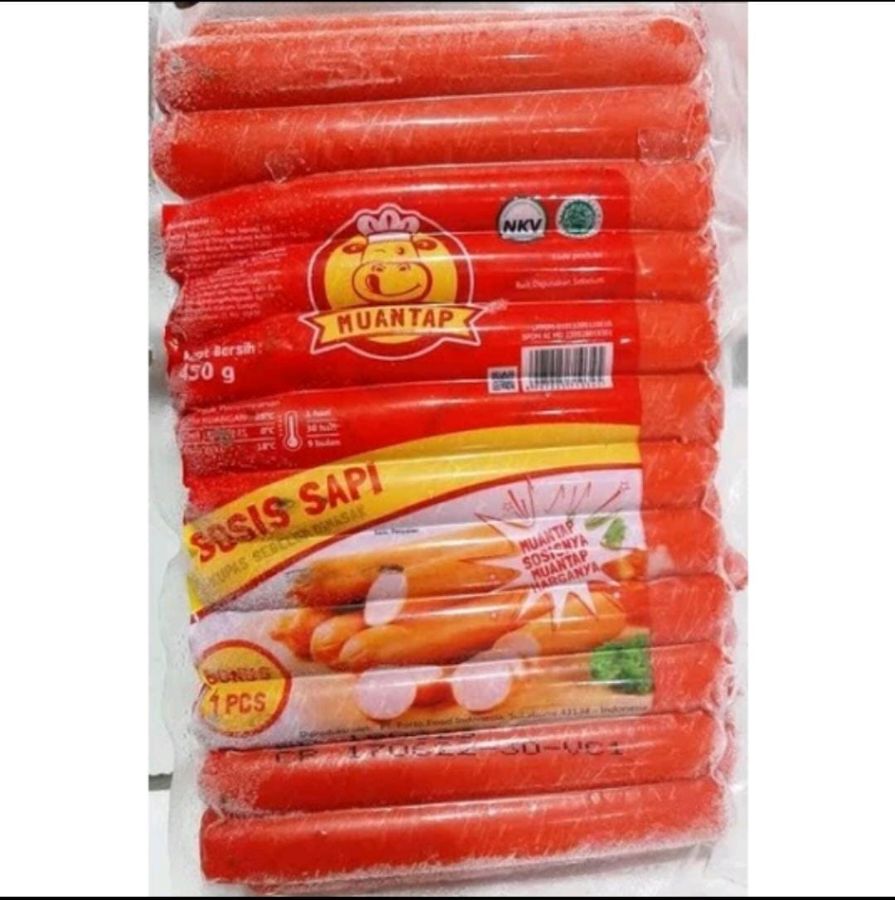 Muantap Sosis Sapi 450gr