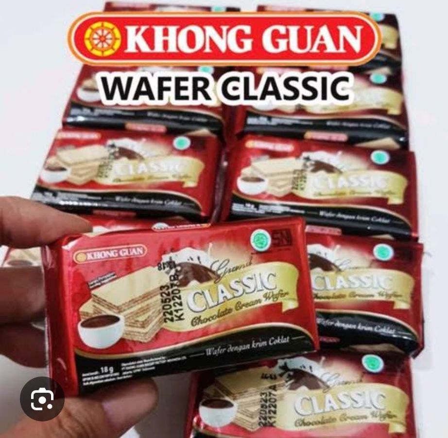 Khongguan Wafer Classic Pack (isi 10)