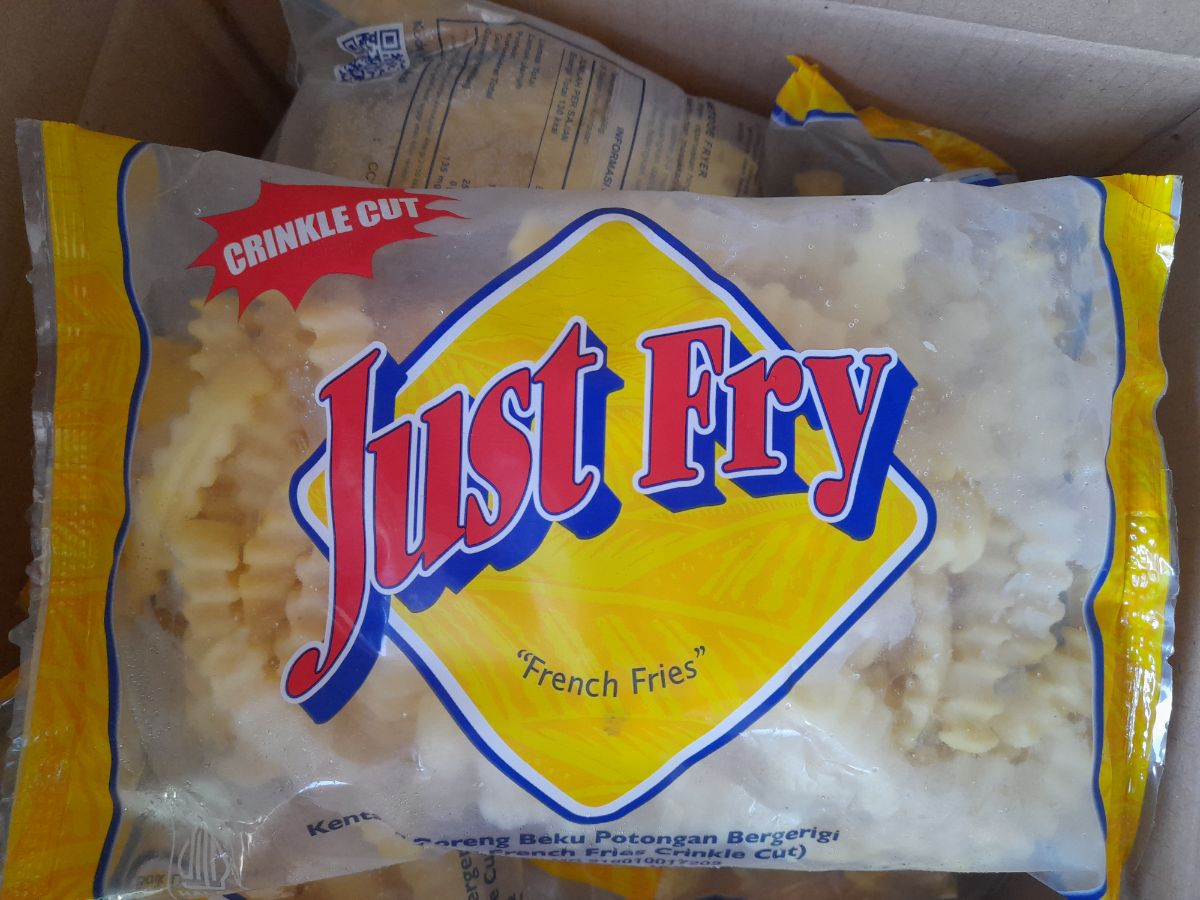 Just Fry Kentang Crinkle 450Gr