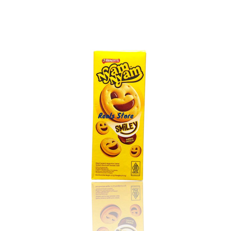 Nyam Nyam Smiley Sandwich Chocolate 22,5gr