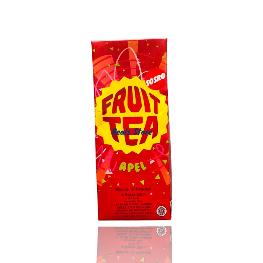 Sosro Fruit Tea Apel 250ml
