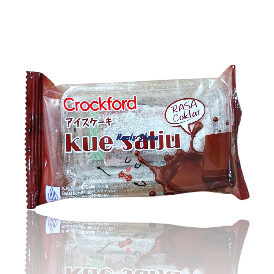 Crockford Kue Salju Rasa Coklat 35gr