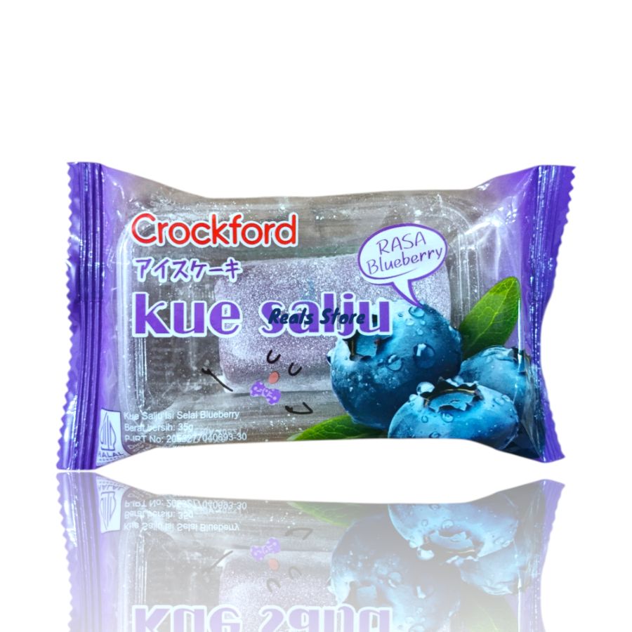 Crockford Kue Salju Rasa Blueberry 35gr