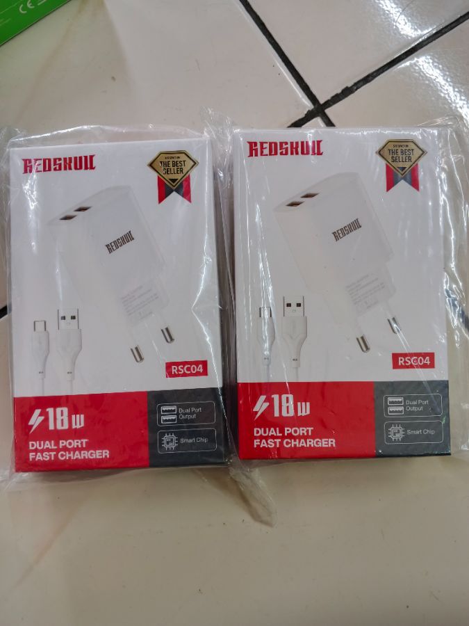 CHARGER FULLSET TYPE-C REDSKUIL RSC04