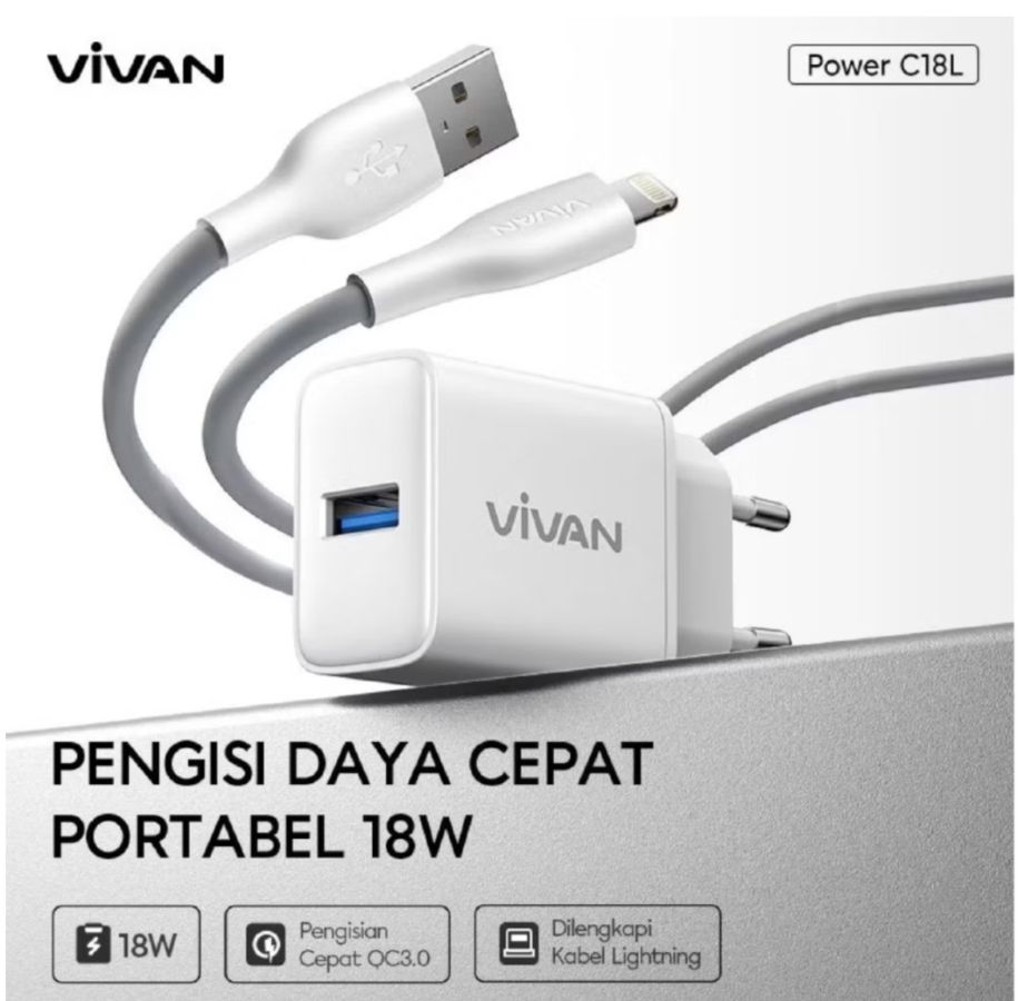 CHARGER FULL SET VIVAN LIGHTNING POWER C18L