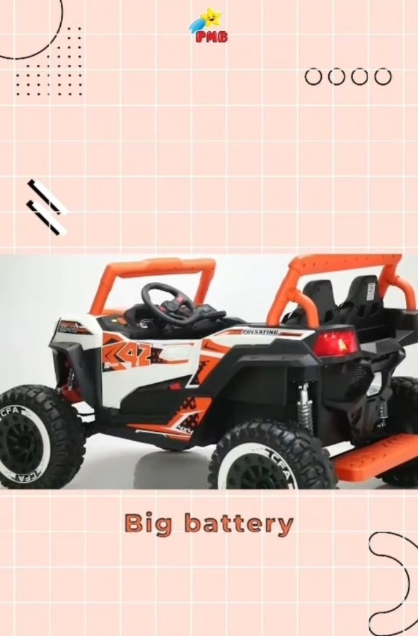 Jeep Maverick CNW 108 4 WD 2 Anak Ban Karet