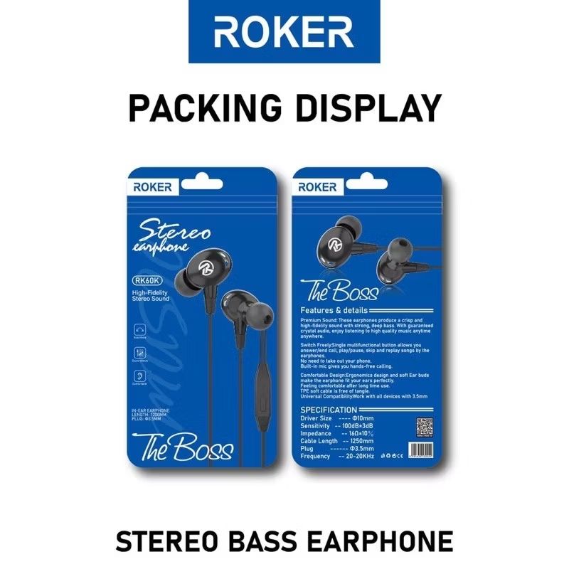 HS Headset ROKER RK60K