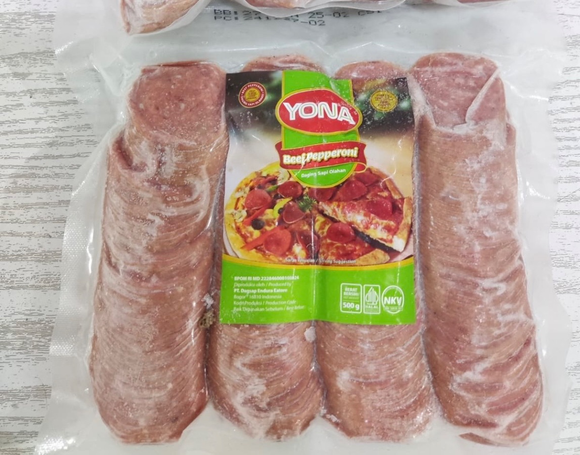 Yona Beef Papperoni 500g 