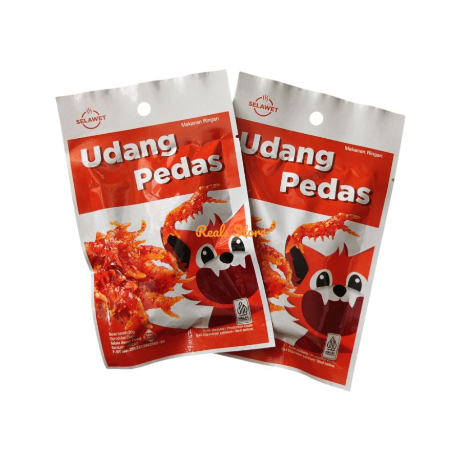 Selawet Udang Pedas 20gr
