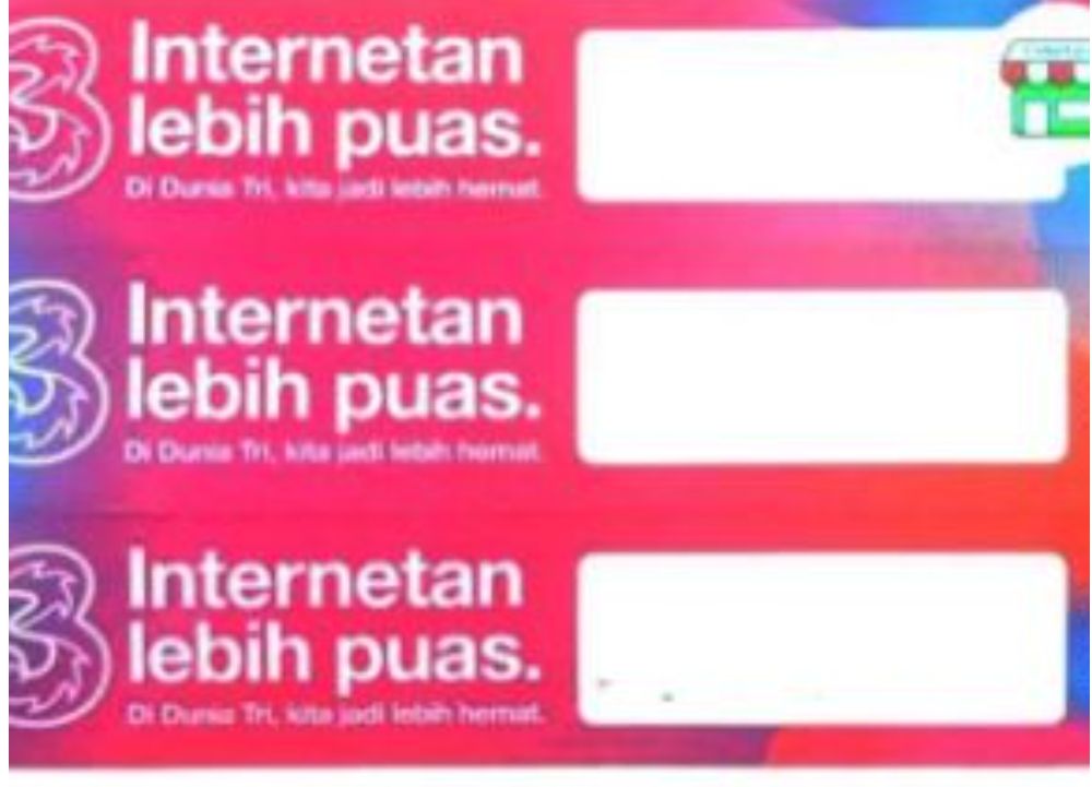 VOUCHER TRI 4GB 14 HARI