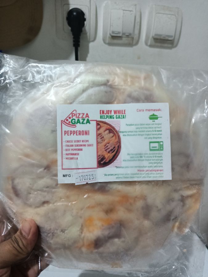 Pizza frozen pepperoni 
