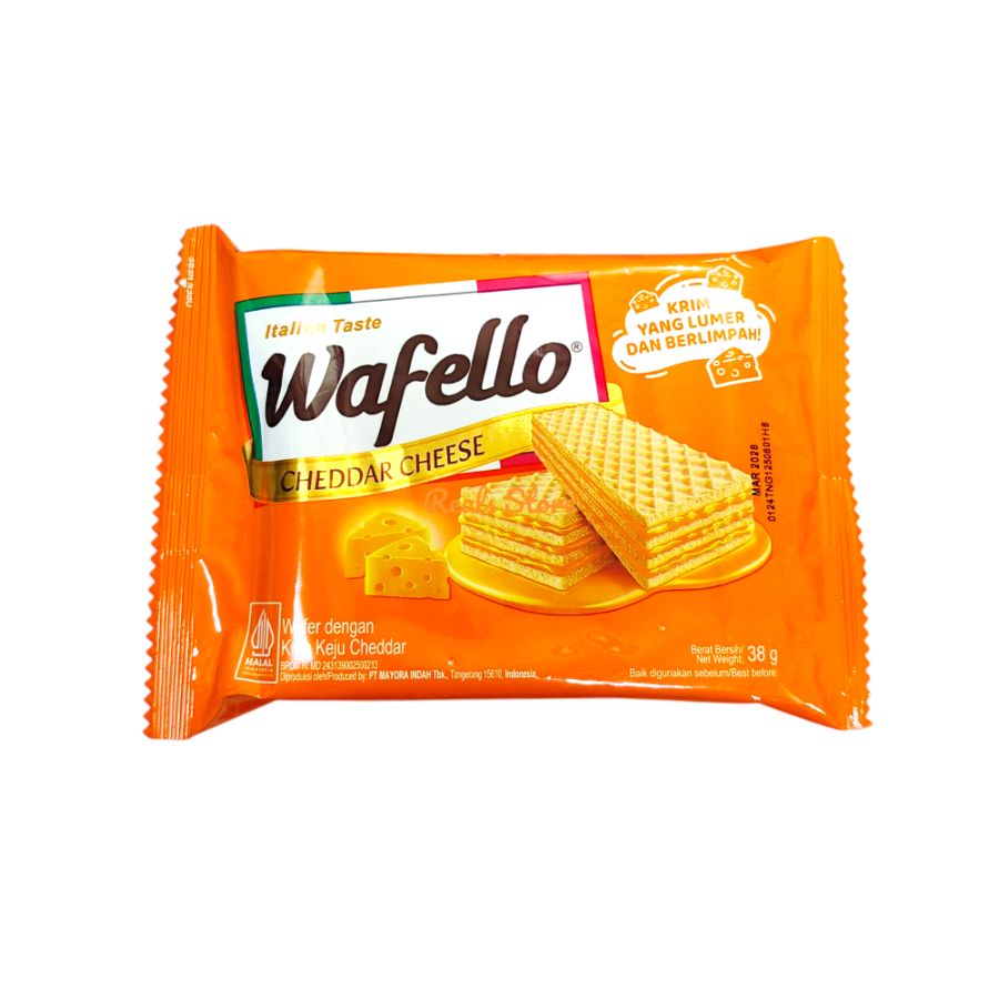 Wafello Cheddar Cheese 38gr