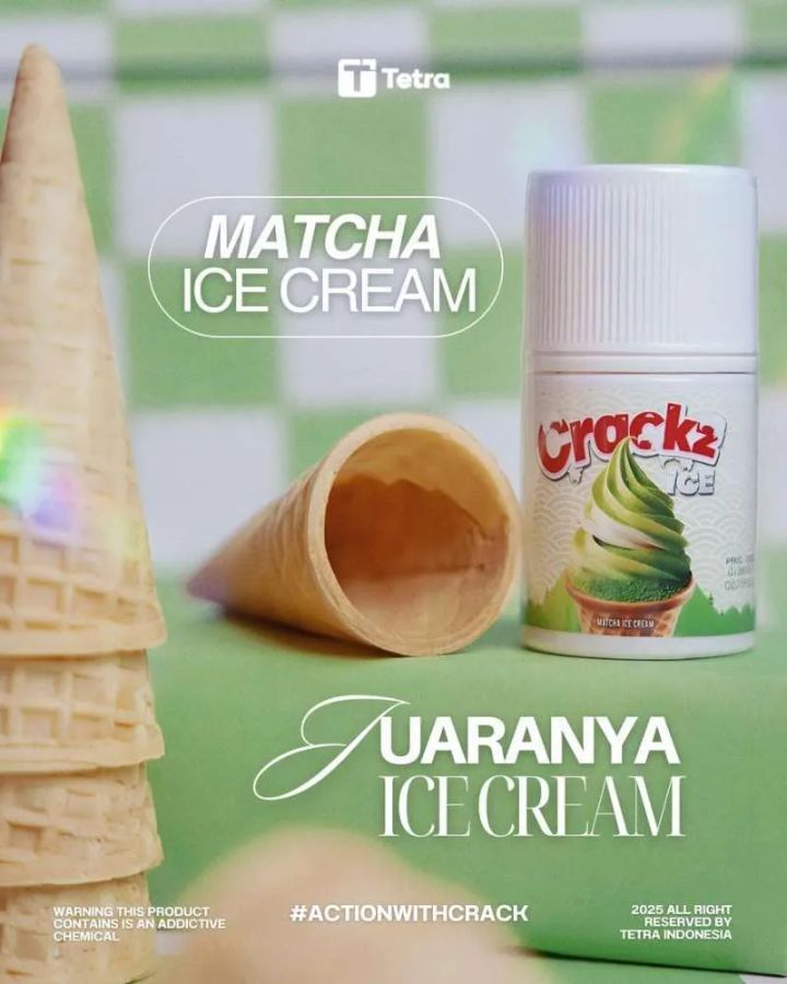 Crackz Ice Cream Matcha 60ml