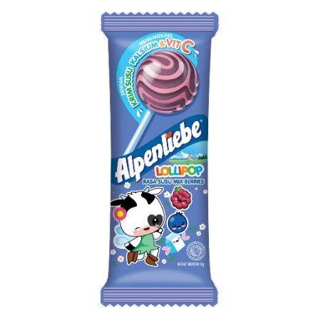Alpenliebe Rasa Susu Mix Berries 10,5gr