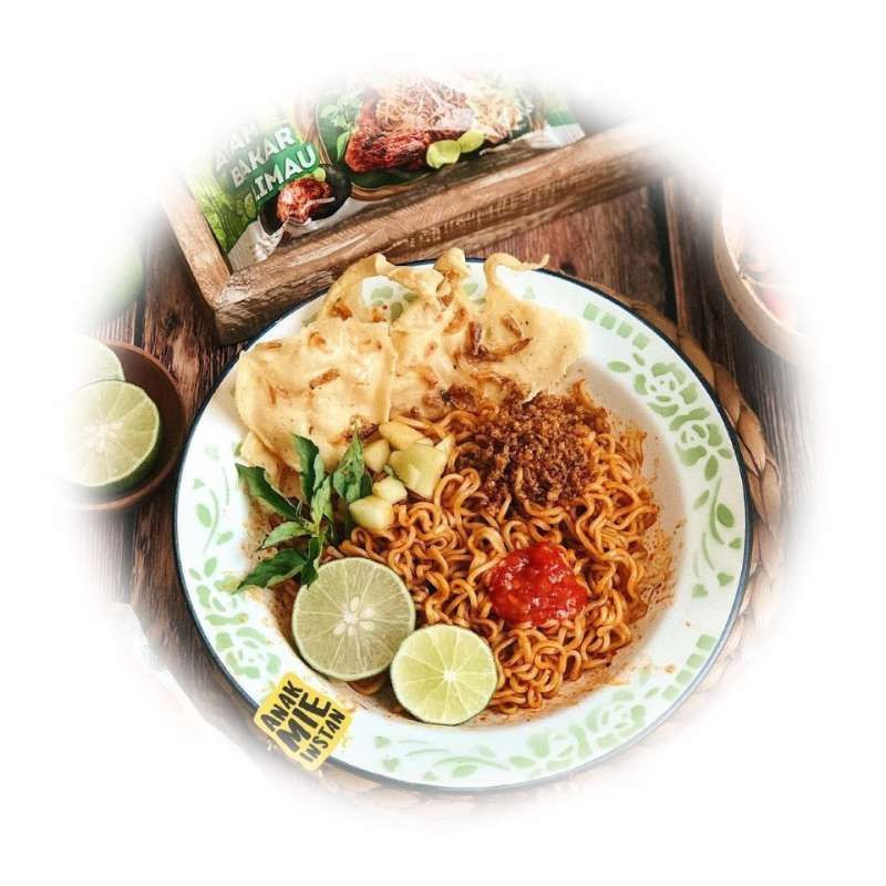 Mie Goreng Ayam Bakar Limau