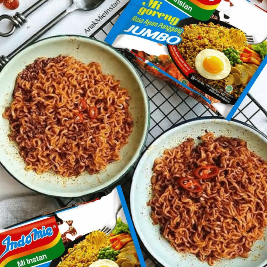 Mie Goreng Jumbo Ayam Panggang 