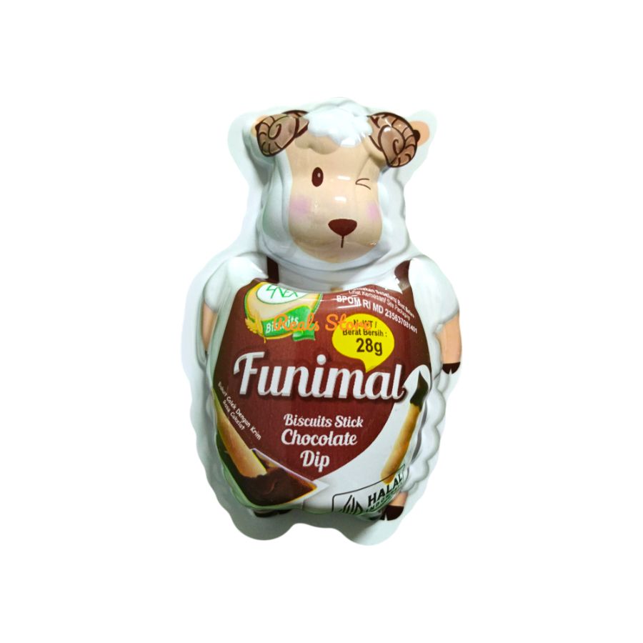 Denex Funimal Stick Chocolate Dip 28gr