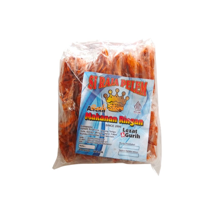 Siraja Pelem Keripik Singkong Pedas 
