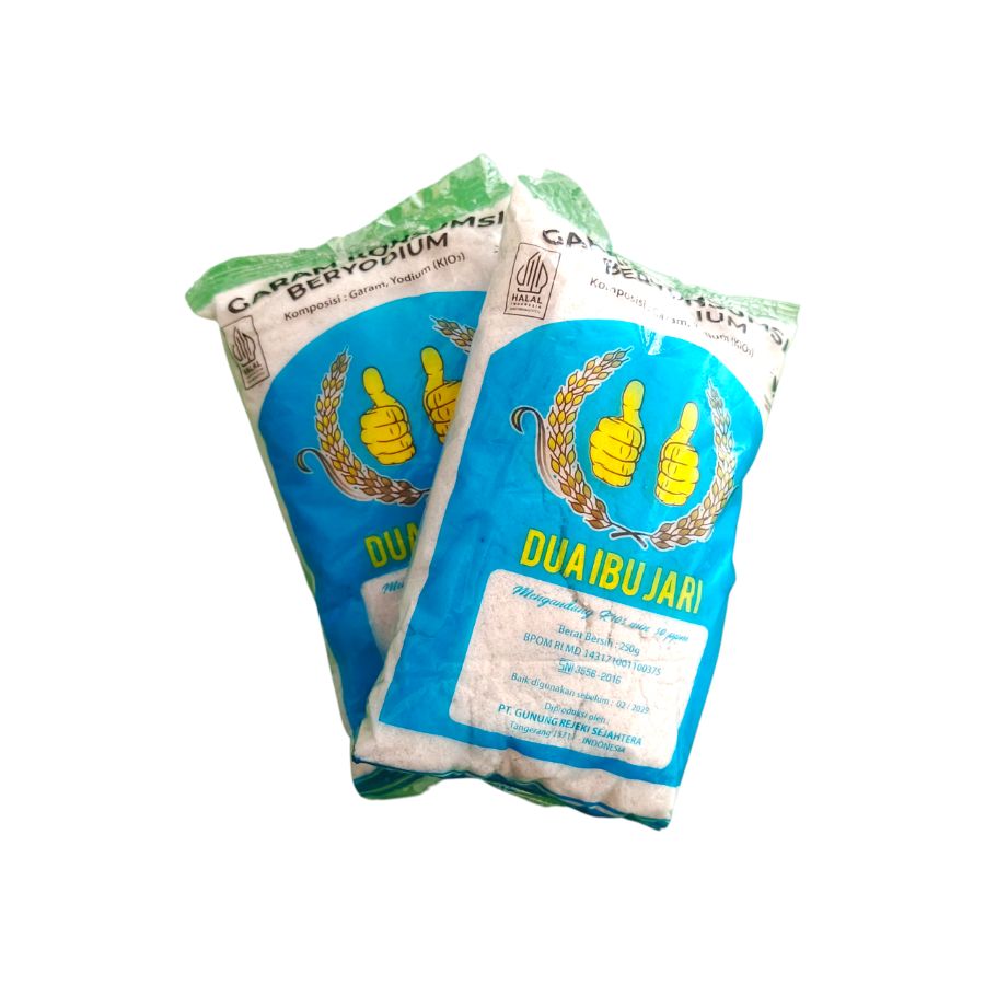 Dua Ibu Jari Garam halus