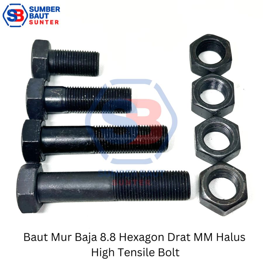 Baut Mur Baja 