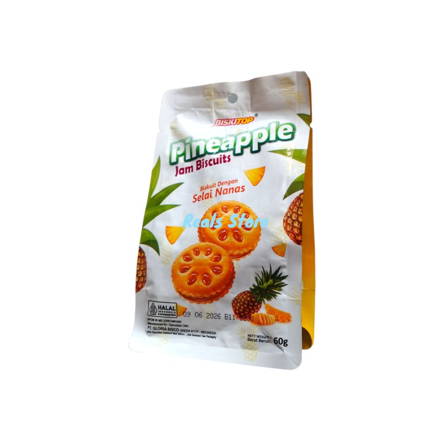 Biskitop Pineapple Jam Selai nanas