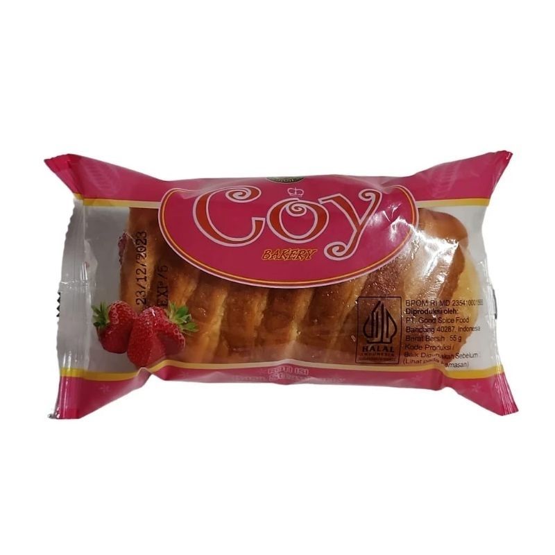 Coy Bakery Roti isi stroberi