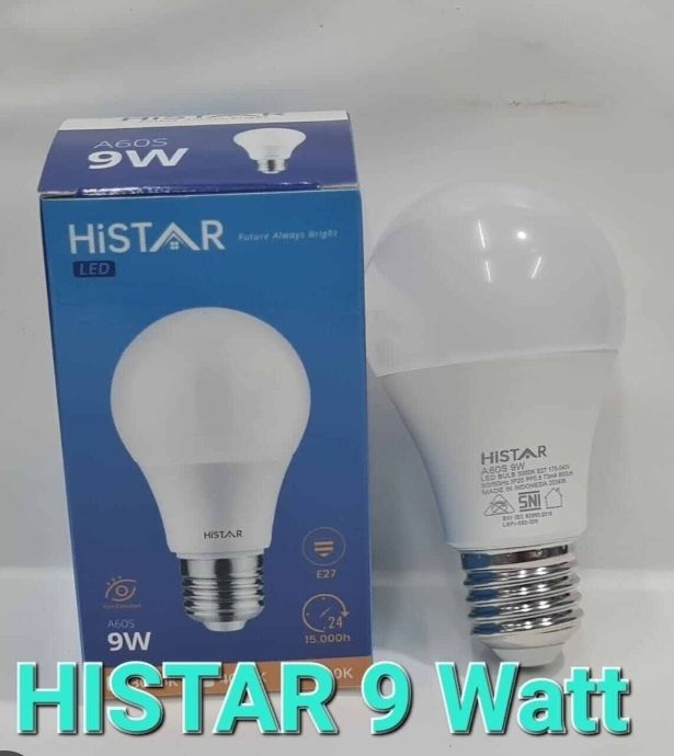 HISTAR- Lampu Led 9 W